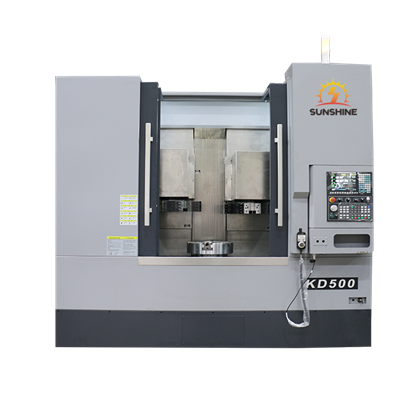 יצרן מחרטה אנכית CNC KD500 מחרטה אנכית CNC מיוחדת לעיבוד מהיר של דיסקי בלמים לרכב
